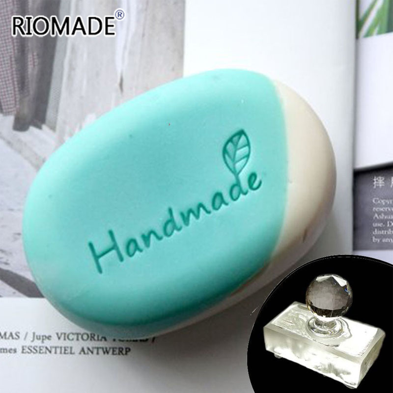 Soap Stamp Custom - Handmade Leaf Soap Stamp Transparent Natural