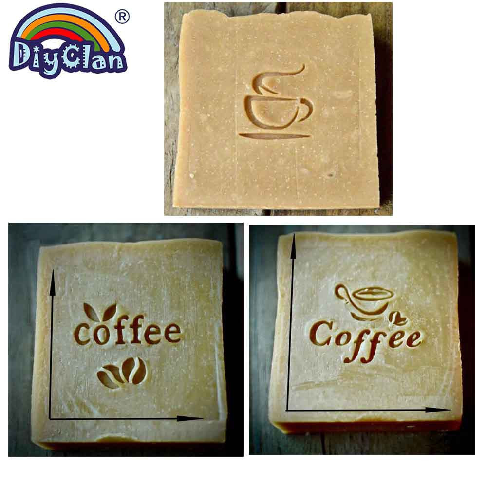 Coffee Bean Pattern Handmade S - Soap Stamp Custom 评论和价格