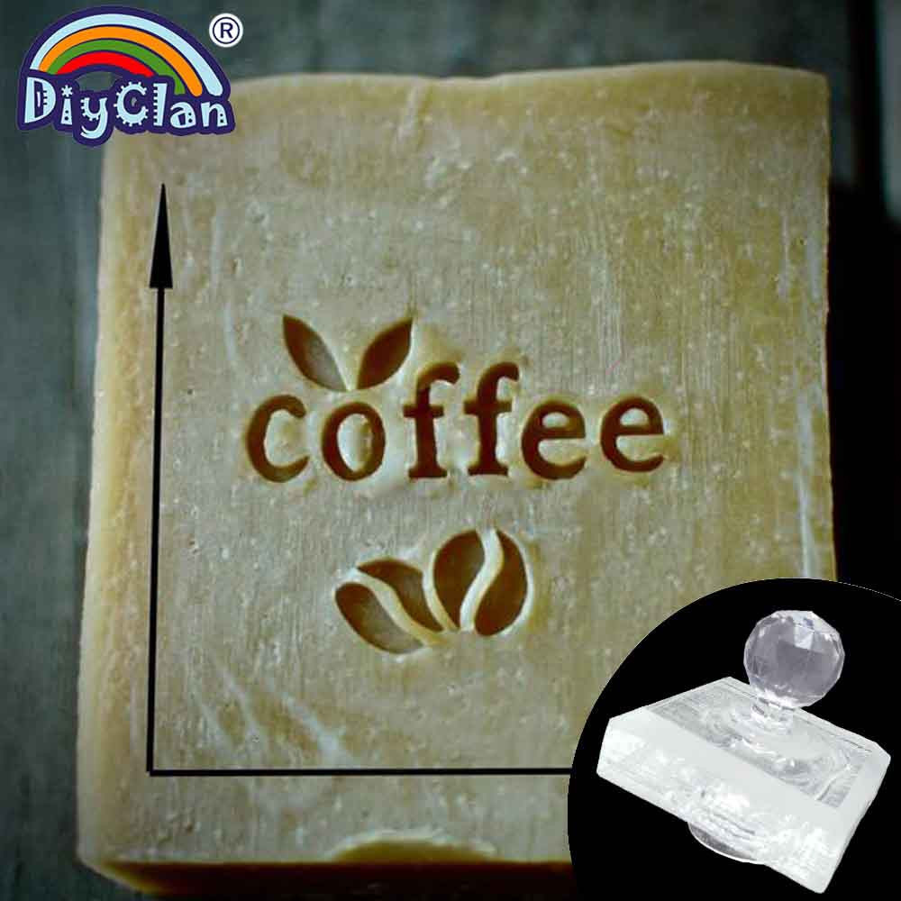 Coffee Bean Pattern Handmade S - Soap Stamp Custom 评论和价格