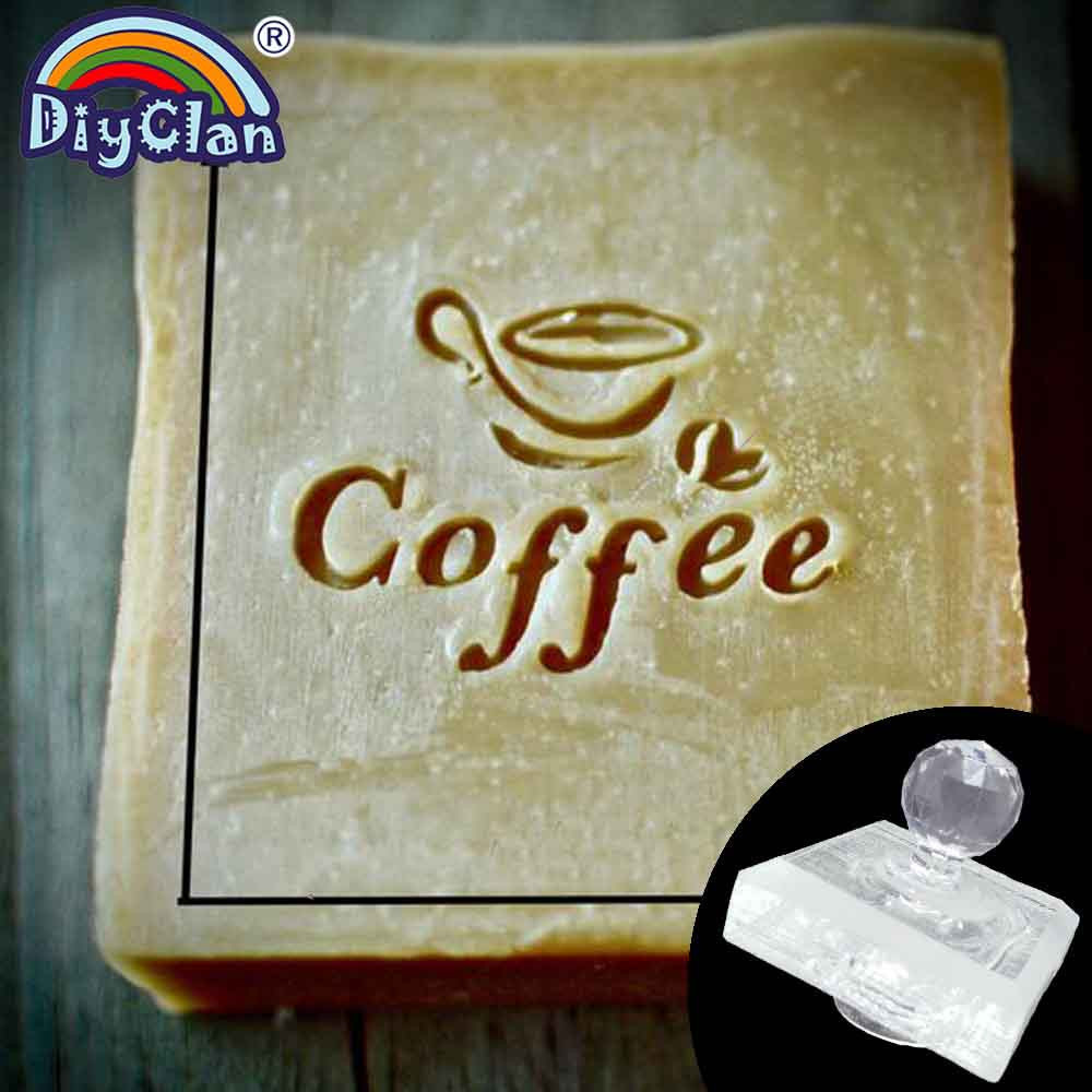 Coffee Bean Pattern Handmade S - Soap Stamp Custom 评论和价格