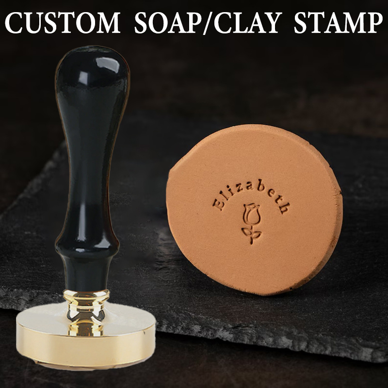 DIY Custom Pottery Stamp for C - Soap Stamp Custom 评论和价格