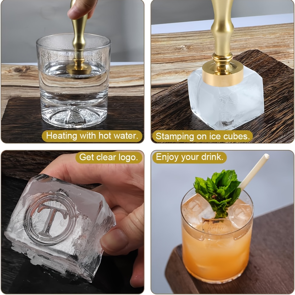 Custom Ice Cube Stamp, Letter  - Soap Stamp Custom 评论和价格